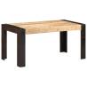 Dining Table 160x80x76 cm Solid Mango Wood Colour light brown Size 160 x 80 x 76 cm Quantity in Package 1 