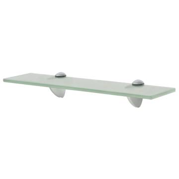 Stylish Floating Shelves - 2 pcs Glass 40x20 cm | Hipomarket UK