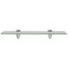 Stylish Floating Shelves - 2 pcs Glass 40x20 cm | Hipomarket UK