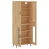 Stylish Highboard Sonoma Oak - Ample Storage & Elegant Design