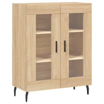 Stylish Highboard Sonoma Oak - Ample Storage & Elegant Design