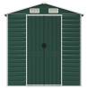 Garden Shed Green 191x215 cm - Durable Galvanised Steel