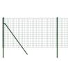 Wire Mesh Fence Green 1x25 m Galvanised Steel - Durable & Secure