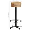 Stylish Bar Stools 2 pcs 76 cm Solid Mango Wood - Hipomarket