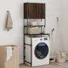 Washing Machine Cabinet Brown Oak 68x48.5x194 cm Colour brown oak Number of 1 