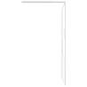 Walk-in Shower Wall 80x195 cm ESG Glass White | HipoMarket