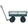 Garden Hand Trolley Green - 250 kg Capacity | HipoMarket