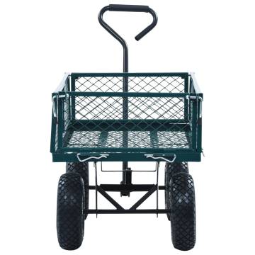 Garden Hand Trolley Green - 250 kg Capacity | HipoMarket