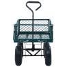 Garden Hand Trolley Green - 250 kg Capacity | HipoMarket