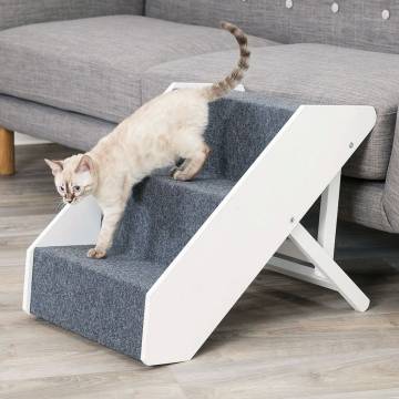 TRIXIE Height Adjustable Pet Stairs - Safe & Convenient