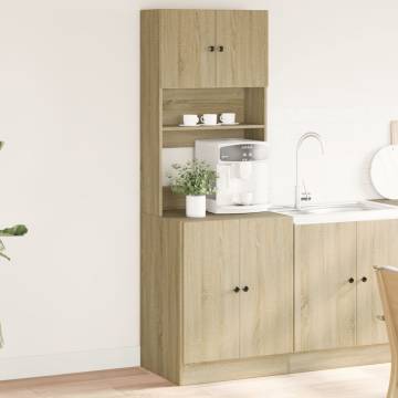 Kitchen Cabinet Sonoma Oak - 60x50x180 cm | Durable Storage