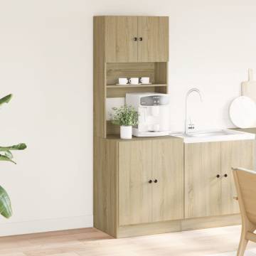 Kitchen Cabinet Sonoma Oak - 60x50x180 cm | Durable Storage