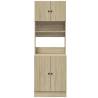 Kitchen Cabinet Sonoma Oak - 60x50x180 cm | Durable Storage