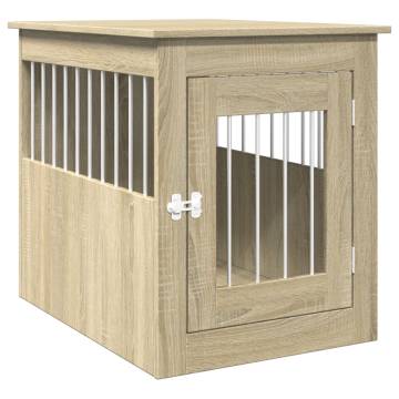 Dog Crate Furniture Sonoma Oak - Dual Functionality & Style