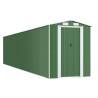 Garden Shed Green - Durable Galvanised Steel Storage Solution