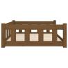 Dog Bed Honey Brown | Solid Wood Pine - 105.5x75.5 cm