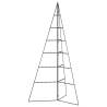 Metal Christmas Tree Black 140 cm - Modern DIY Decoration