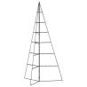 Metal Christmas Tree Black 140 cm - Modern DIY Decoration