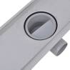 Stylish Linear Shower Drain - 2 pcs Stainless Steel 730x140 mm