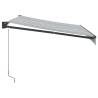 Retractable Awning Anthracite & White 3x2.5m - Buy Now!