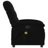 Massage Recliner Chair - Black Fabric Comfort & Relaxation