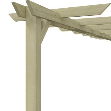 Garden Pergola | Impregnated Pinewood 360x200 cm | HipoMarket