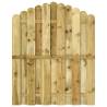 Garden Gate Impregnated Pinewood 100x125 cm - Rustic Charm