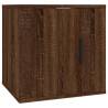 7 Piece TV Cabinet Set - Brown Oak Engineered Wood