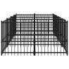 Outdoor Dog Kennel Steel 7.51 m² - Durable & Safe for Pets