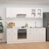 8 Piece Kitchen Cabinet Set High Gloss White Engineered Wood Colour high gloss white Quantity in Package 1 Model without worktop Number of 