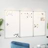 Magnetic Whiteboard Foldable 120x80x1.7 cm Aluminium Size 120 x 80 x 1.7 cm 