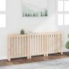 Radiator Cover 210x21x85 cm Solid Wood Pine Colour natural Size 210 x 21 x 85 cm Quantity in Package 1 