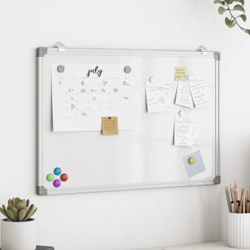 Magnetic Whiteboard 60x40 cm - Perfect for Home & Office