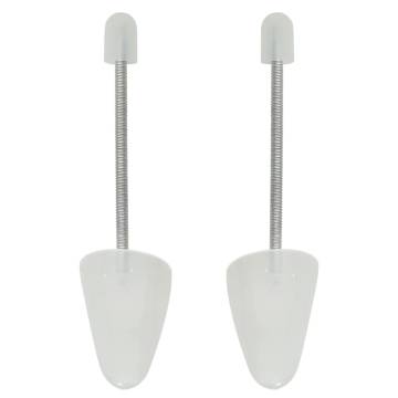 Shoe Trees 5 Pairs White EU 35-38 | Durable Plastic Shapers