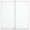 Magnetic Whiteboard Foldable 80x80 cm - Aluminium Frame