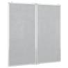 Magnetic Whiteboard Foldable 80x80 cm - Aluminium Frame