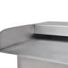 Rectangular Waterfall Pool Fountain - Stainless Steel 30 cm