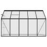 Anthracite Aluminium Greenhouse - Spacious 6.5 m³ | HipoMarket