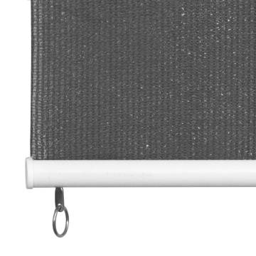 Outdoor Roller Blind 400x140 cm Anthracite | Privacy Solution