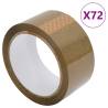 Packaging Tape 72 pcs Brown 48 mm x 66 m Colour brown Size 45 μm Quantity in Package 72 