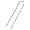 Tent Pegs 6 pcs U-shaped Galvanised Steel | Hipo Market