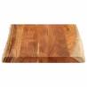 Rectangular Solid Wood Acacia Table Top - 90x60 cm | HipoMarket