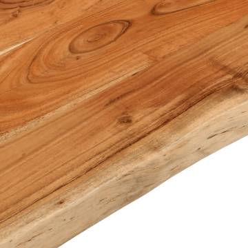 Rectangular Solid Wood Acacia Table Top - 90x60 cm | HipoMarket