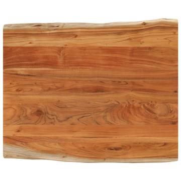 Rectangular Solid Wood Acacia Table Top | Live Edge Design