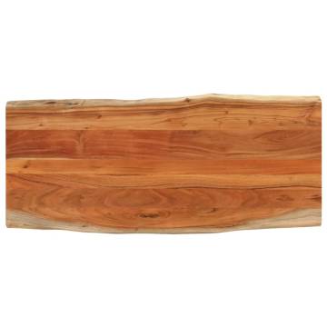 Solid Acacia Live Edge Table Top 140x60 cm - Hipo Market