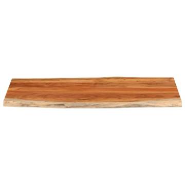 Solid Acacia Live Edge Table Top 140x60 cm - Hipo Market