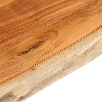 Solid Acacia Live Edge Table Top 140x60 cm - Hipo Market