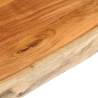 Solid Acacia Live Edge Table Top 140x60 cm - Hipo Market