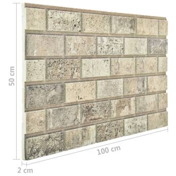 3D Wall Panels with Sand Brick Design - Unique Wall Covering