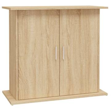 Aquarium Stand Sonoma Oak 81x36x73 cm | Hipo Market